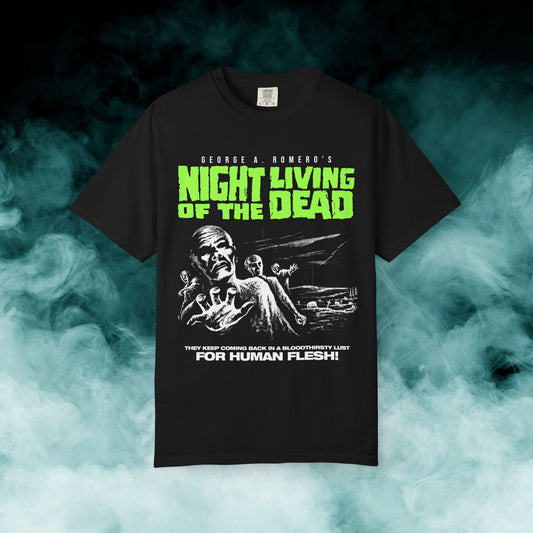 Night of the Living Dead Horror Movie T-shirt (Merch)