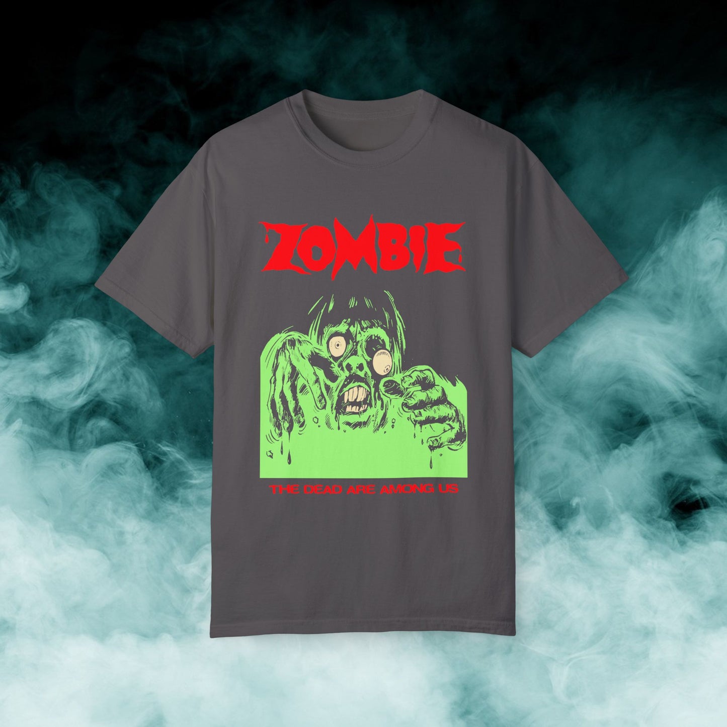 Zombie "The Dead Are Among Us" Horror Movie T-shirt