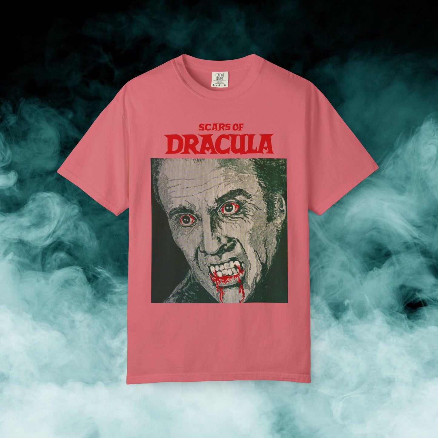 Scars of Dracula Horror Movie T-shirt (Merch)