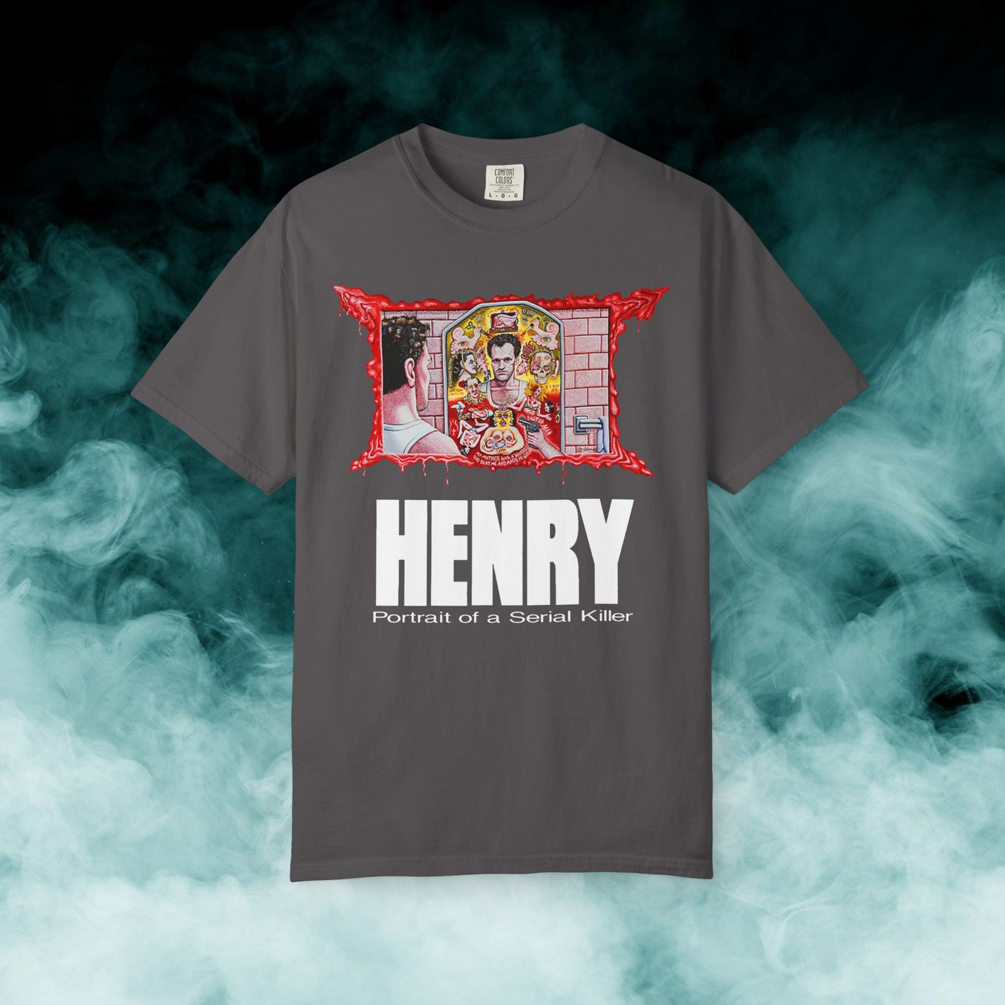 Henry "Portrait of a Serial Killer" Horror Movie T-shirt (Merch)