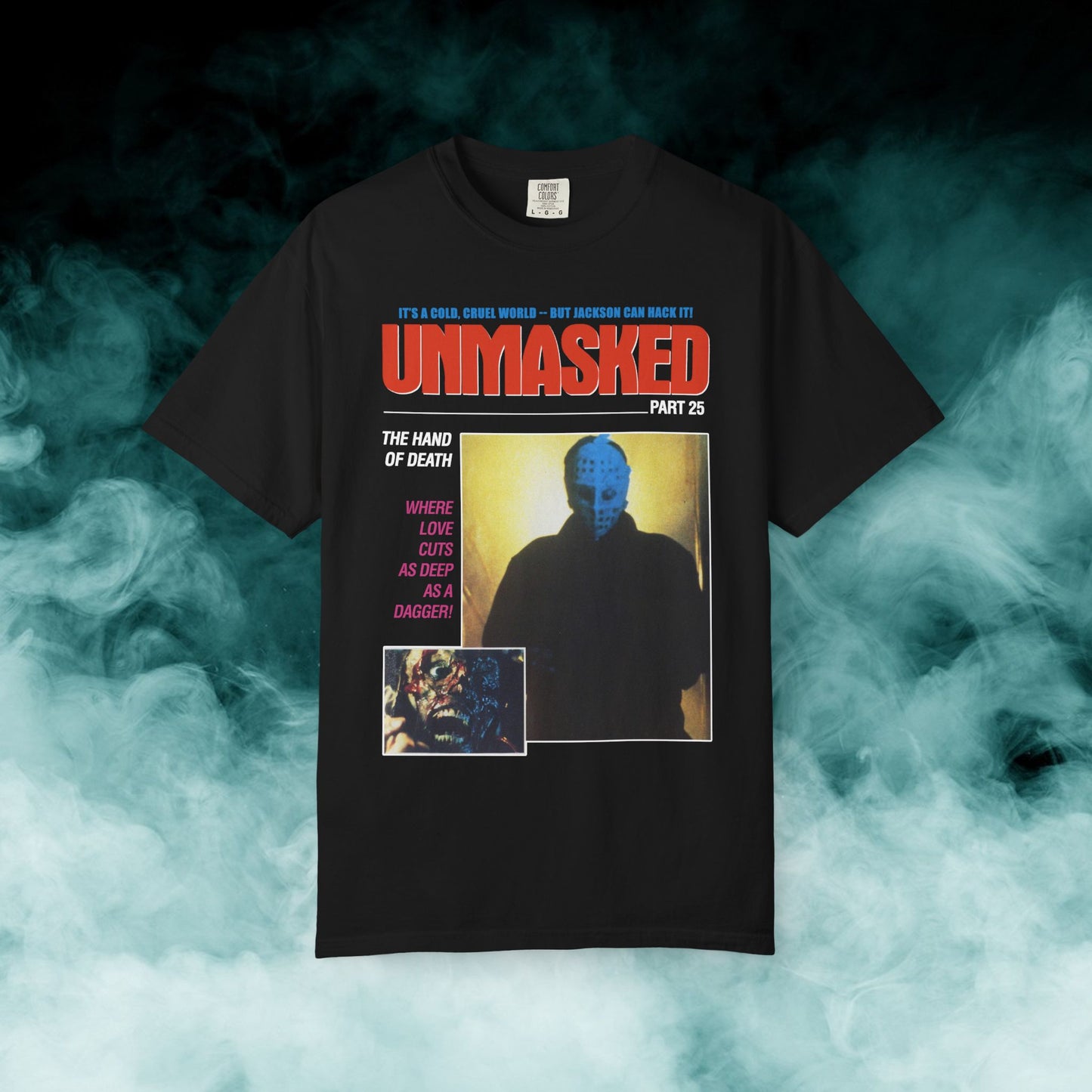 Unmasked Part 25 Horror Movie T-shirt (Merch)
