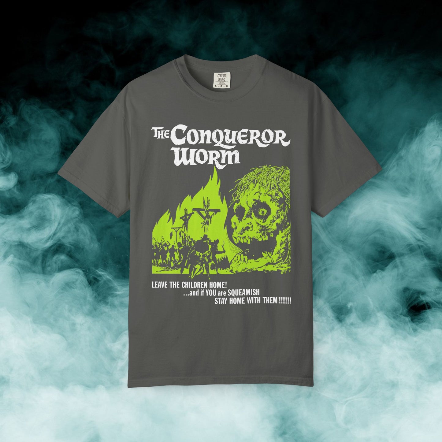 The Conqueror Worm Horror Movie T-shirt (Merch)