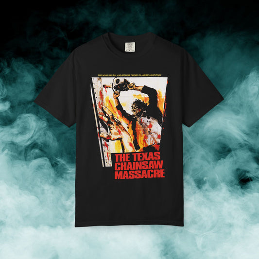 The Texas Chainsaw Massacre Horror Movie T-shirt (Merch)