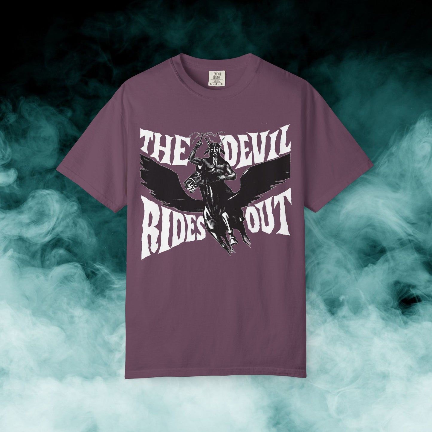The Devil Rides Out Horror Movie T-shirt (Merch)