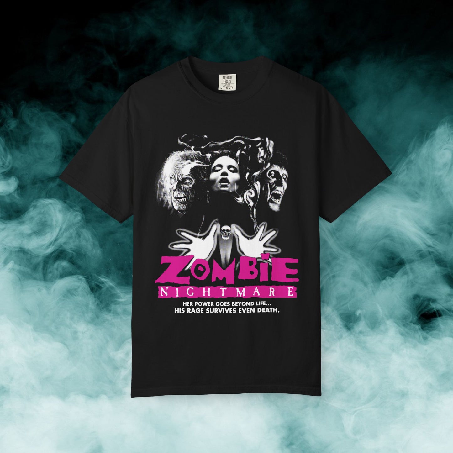 Zombie Nightmare Horror Movie T-shirt (Merch)