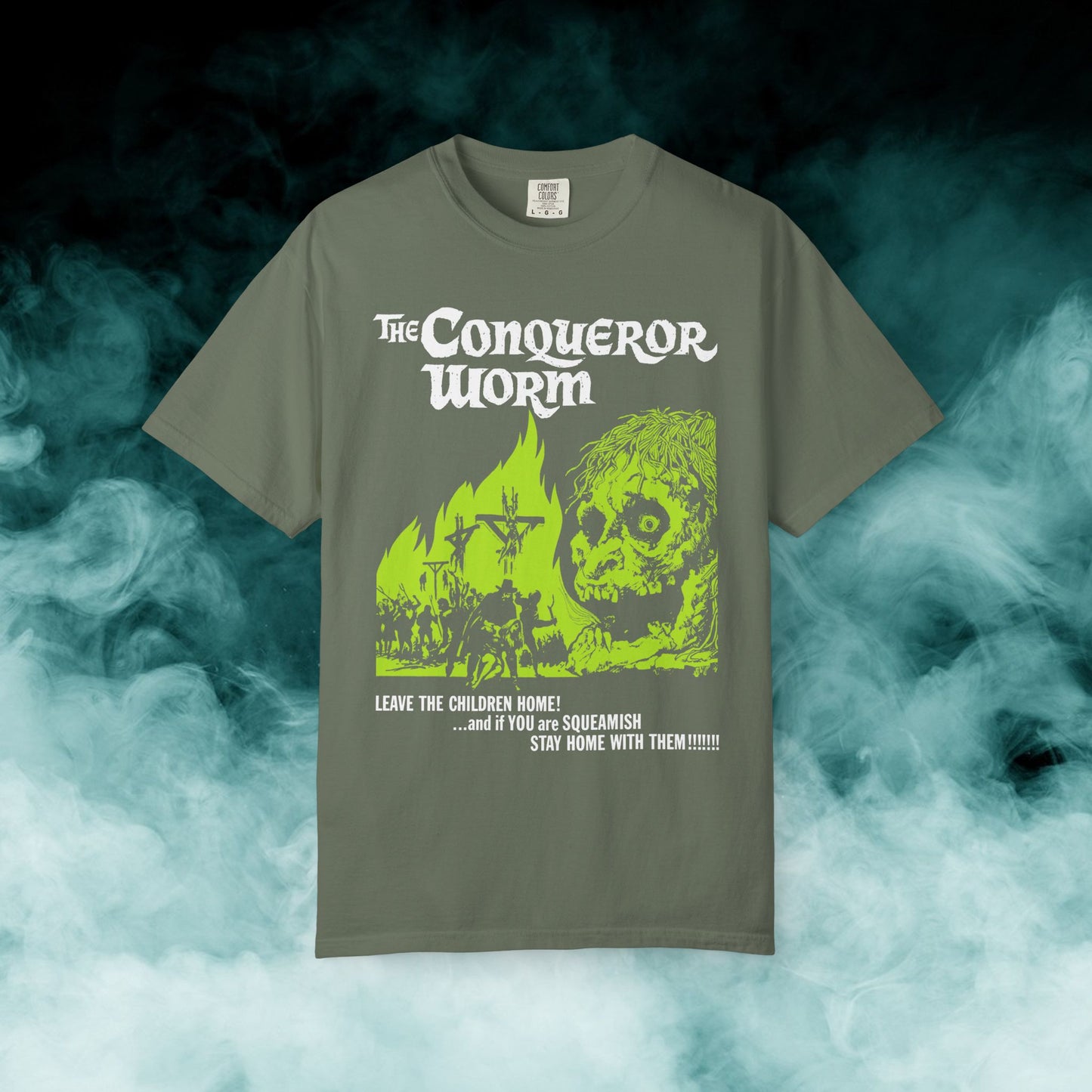 The Conqueror Worm Horror Movie T-shirt (Merch)