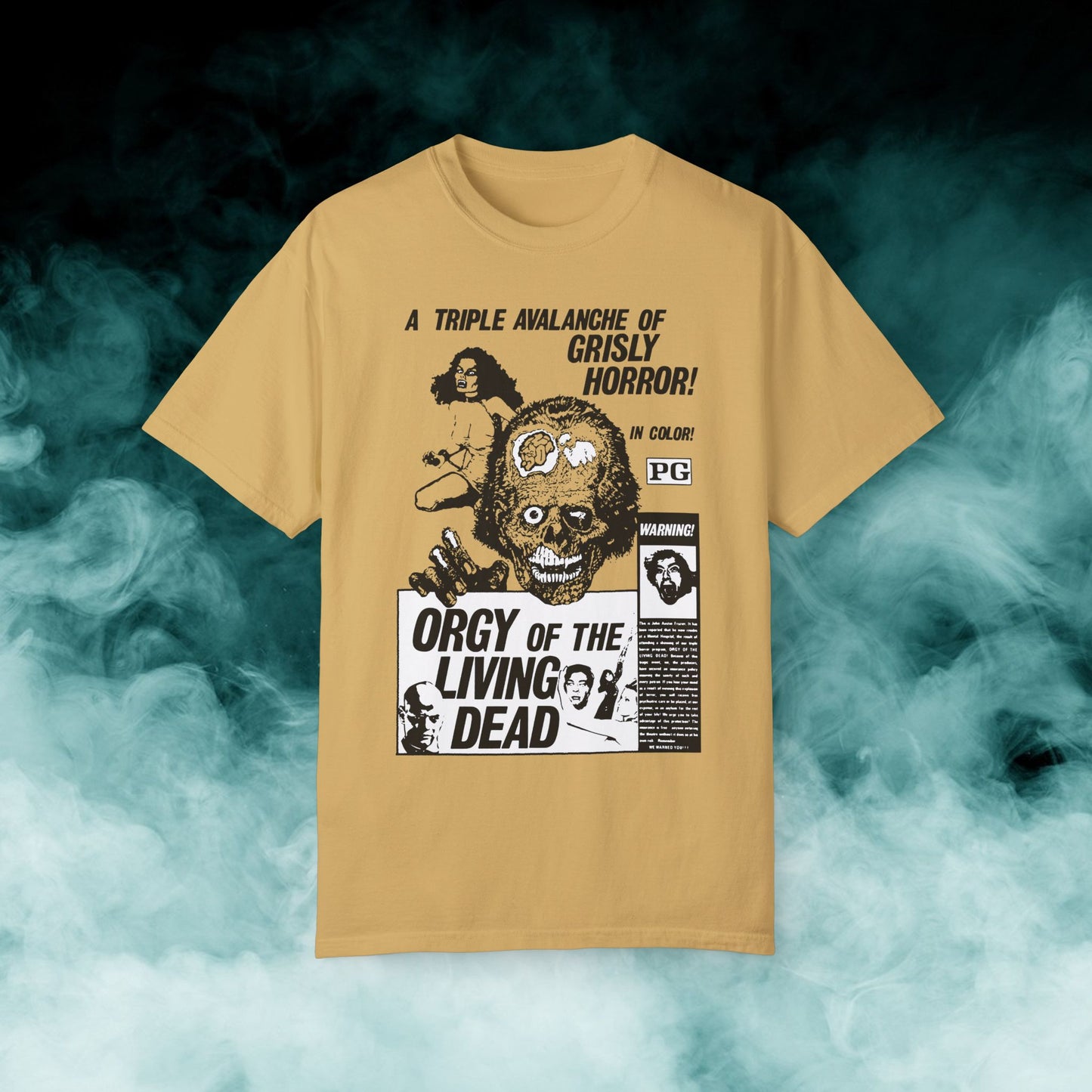 Orgy of the Living Dead Horror Movie T-shirt (Merch)