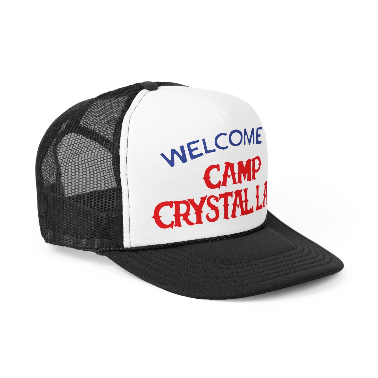 Welcome to Camp Crystal Lake Horror Movie Hat (Merch)