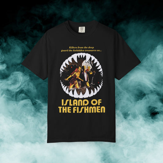 Island of the Fishmen Horror Movie T-shirt (Merch)