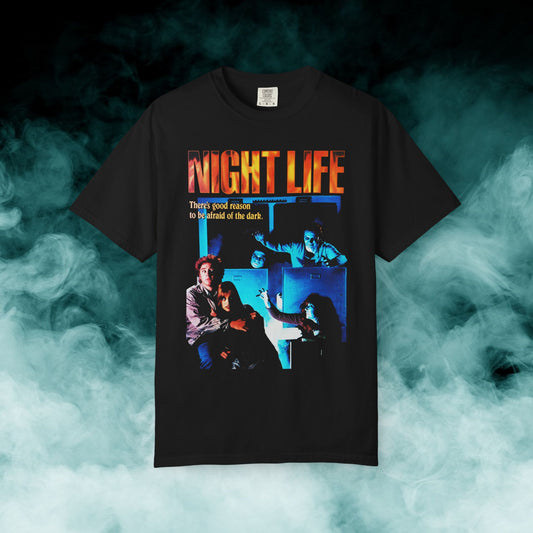 Night Life Horror Movie T-shirt (Merch)