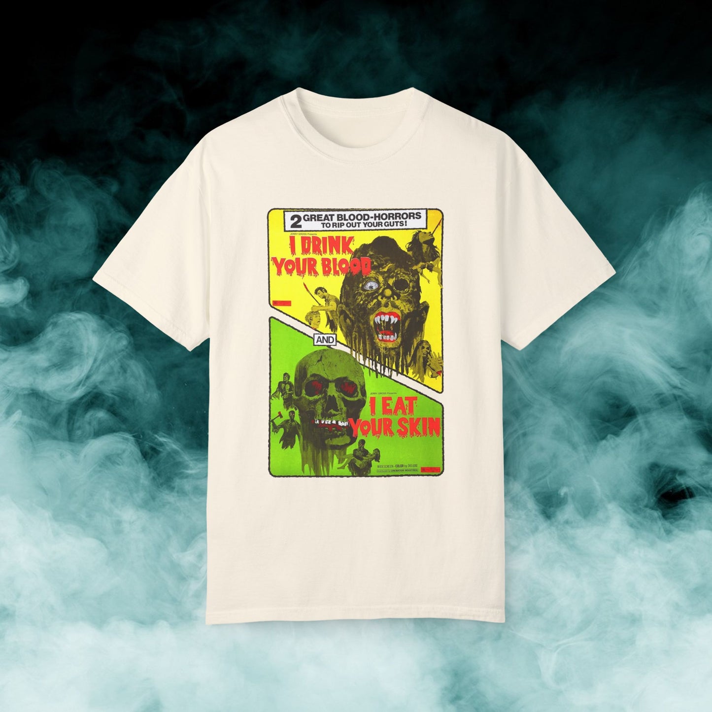 I Drink Your Blood I Eat Your Skin Horror Movie T-shirt (Merch)