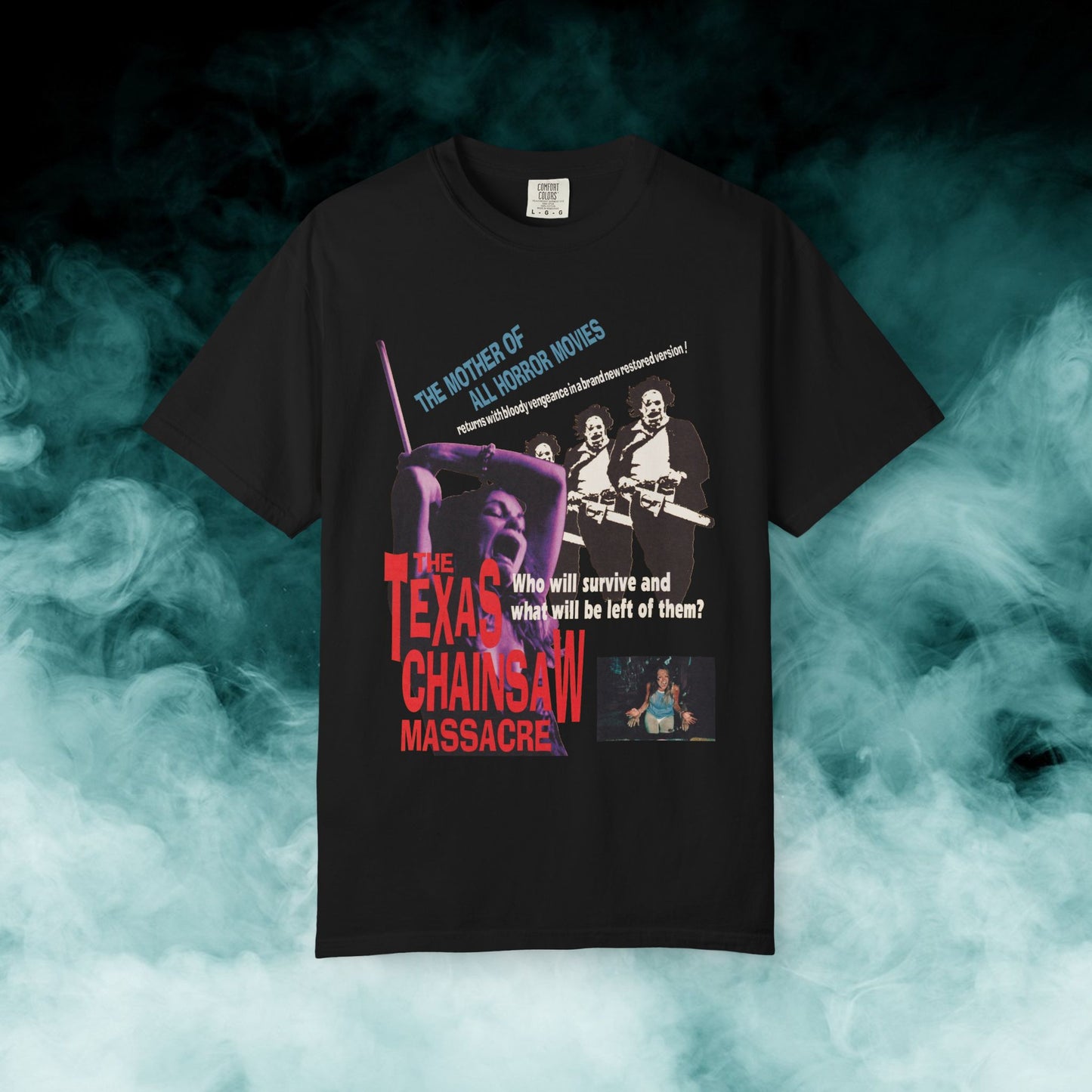 The Texas Chainsaw Massacre Horror Movie T-shirt (Merch)