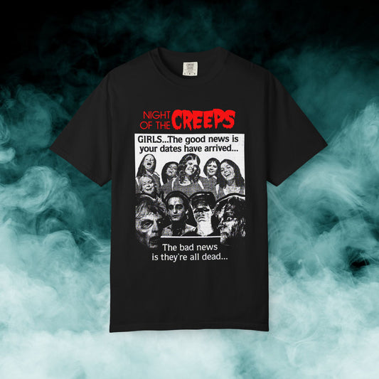Night of the Creeps Horror Movie T-shirt (Merch)