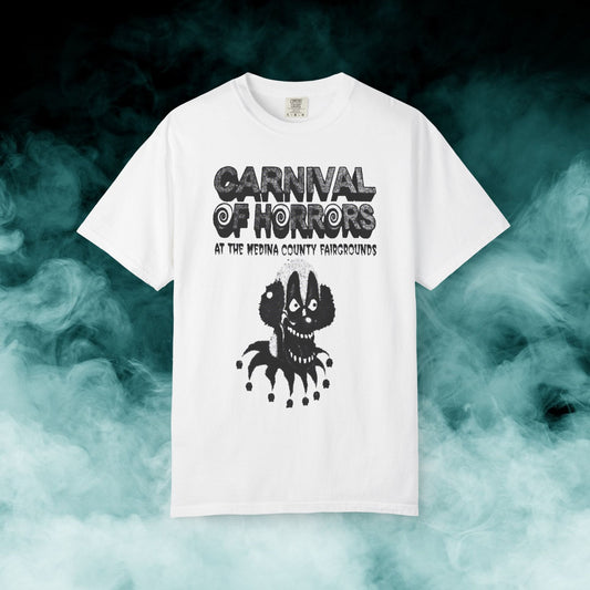 Carnival of Horrors Horror Movie T-shirt (Merch)