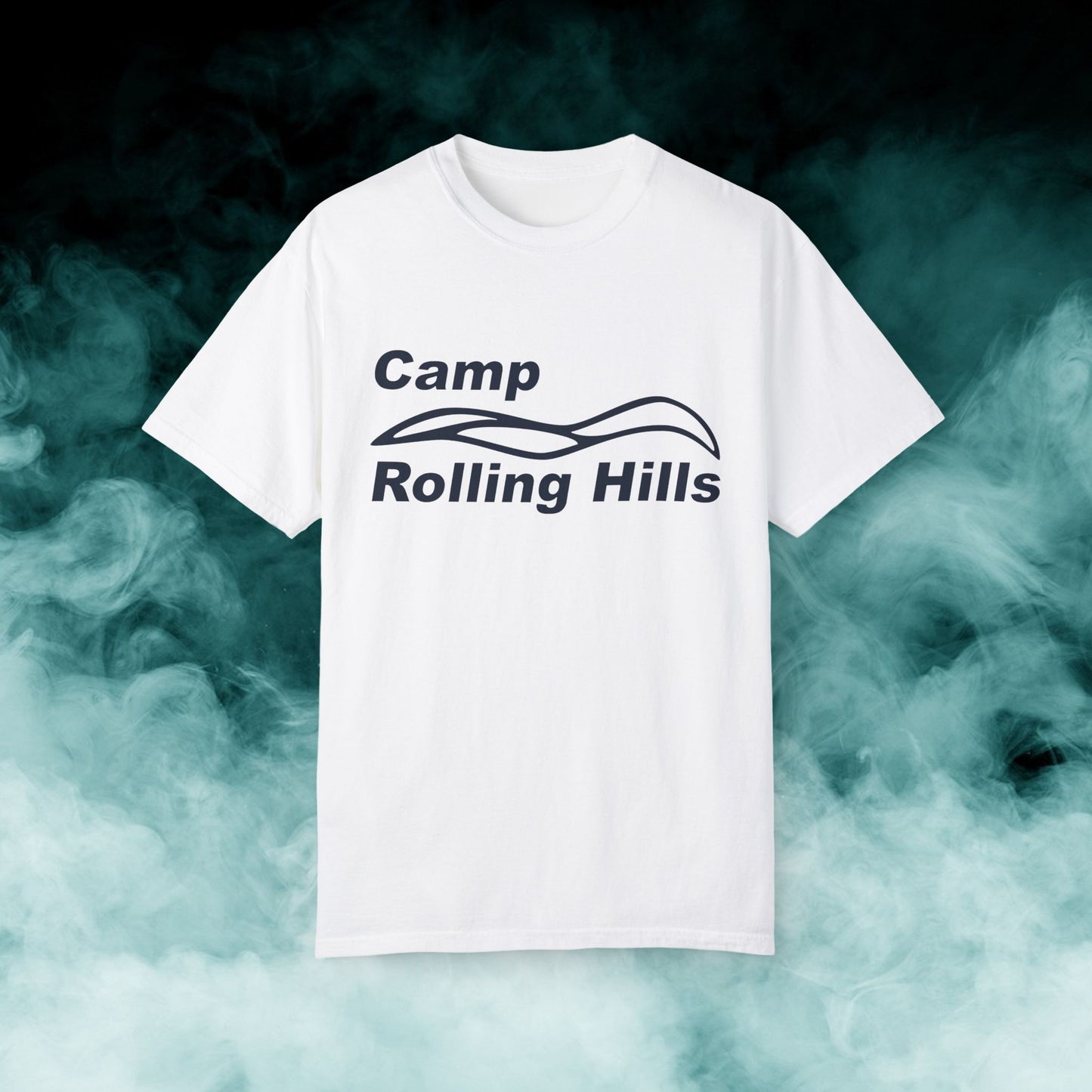 Camp Rolling Hills Sleepaway Camp Blue Horror Movie T-shirt (Merch)