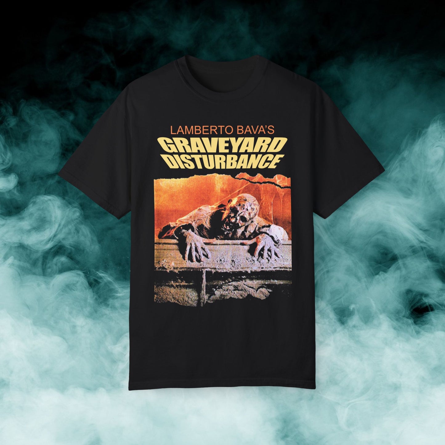Graveyard Disturbance Horror Movie T-shirt (Merch)