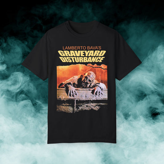 Graveyard Disturbance Horror Movie T-shirt (Merch)