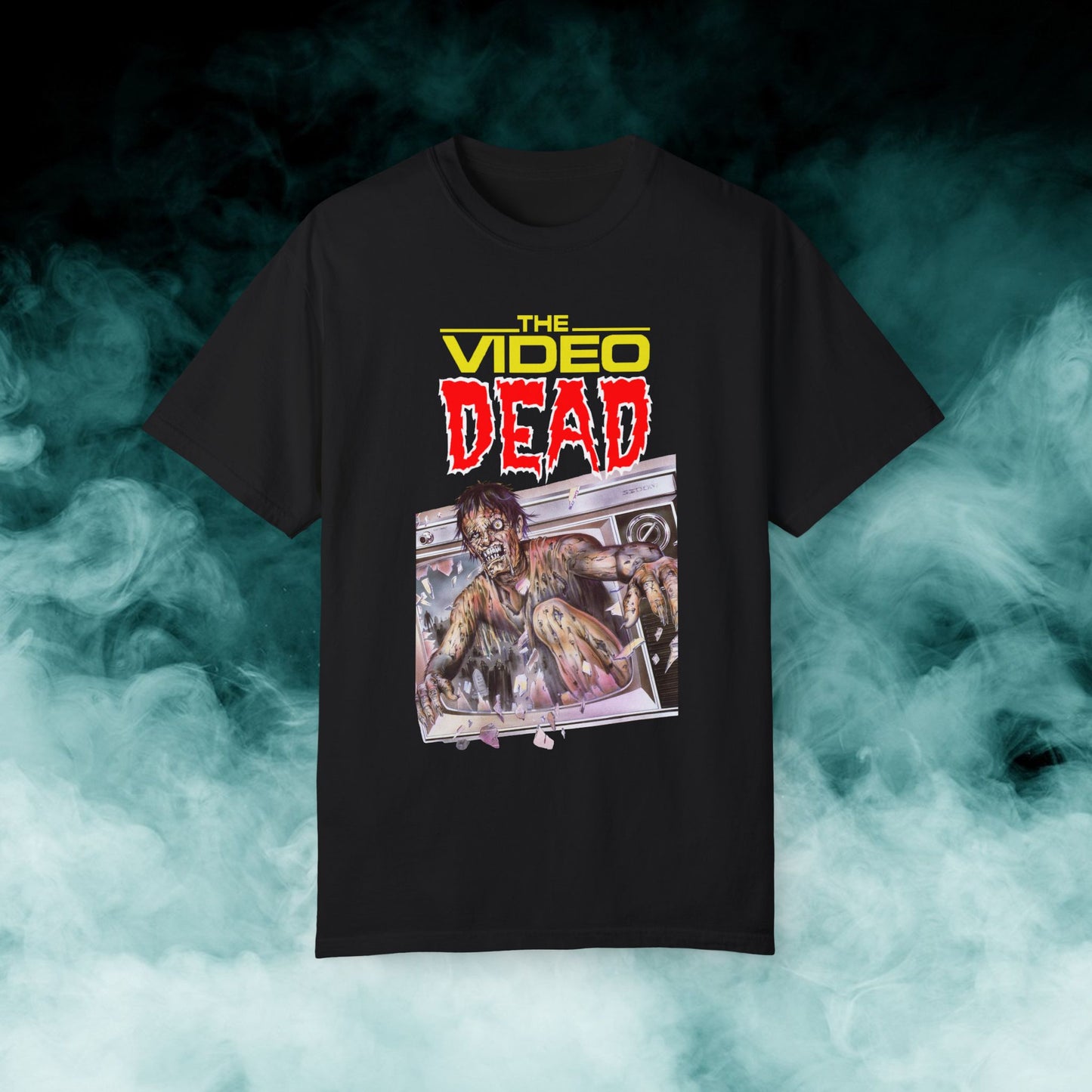 The Video Dead V2 Horror Movie T-shirt (Merch)