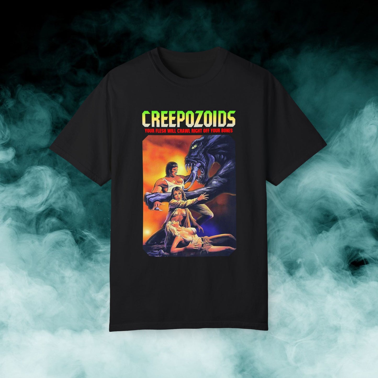 Creepozoids Horror Movie T-shirt (Merch)