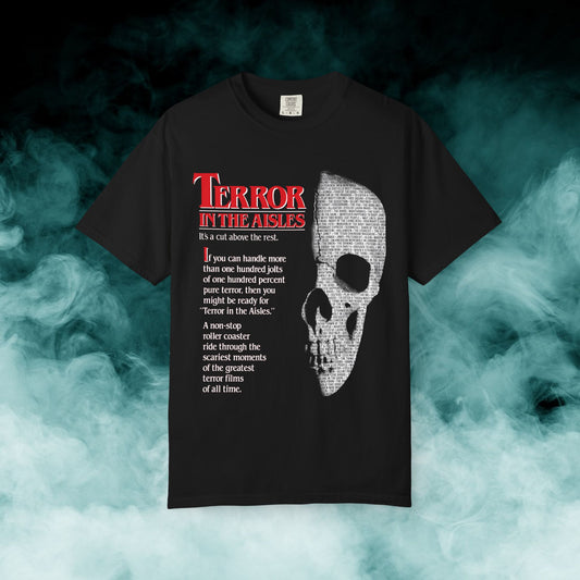 Terror in the Aisles Horror Movie T-shirt (Merch)