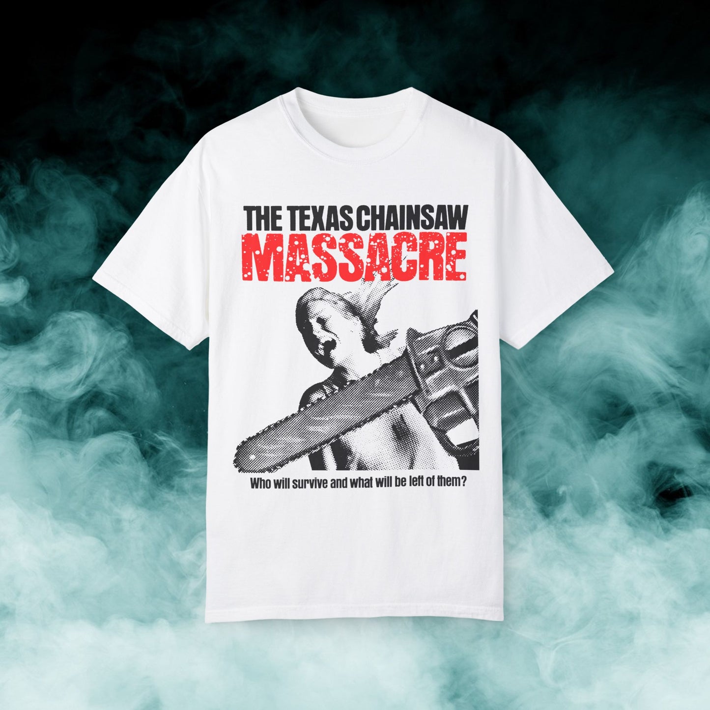 Texas Chainsaw Massacre V2 Horror Movie T-shirt (Merch)