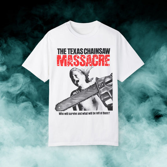 Texas Chainsaw Massacre V2 Horror Movie T-shirt (Merch)