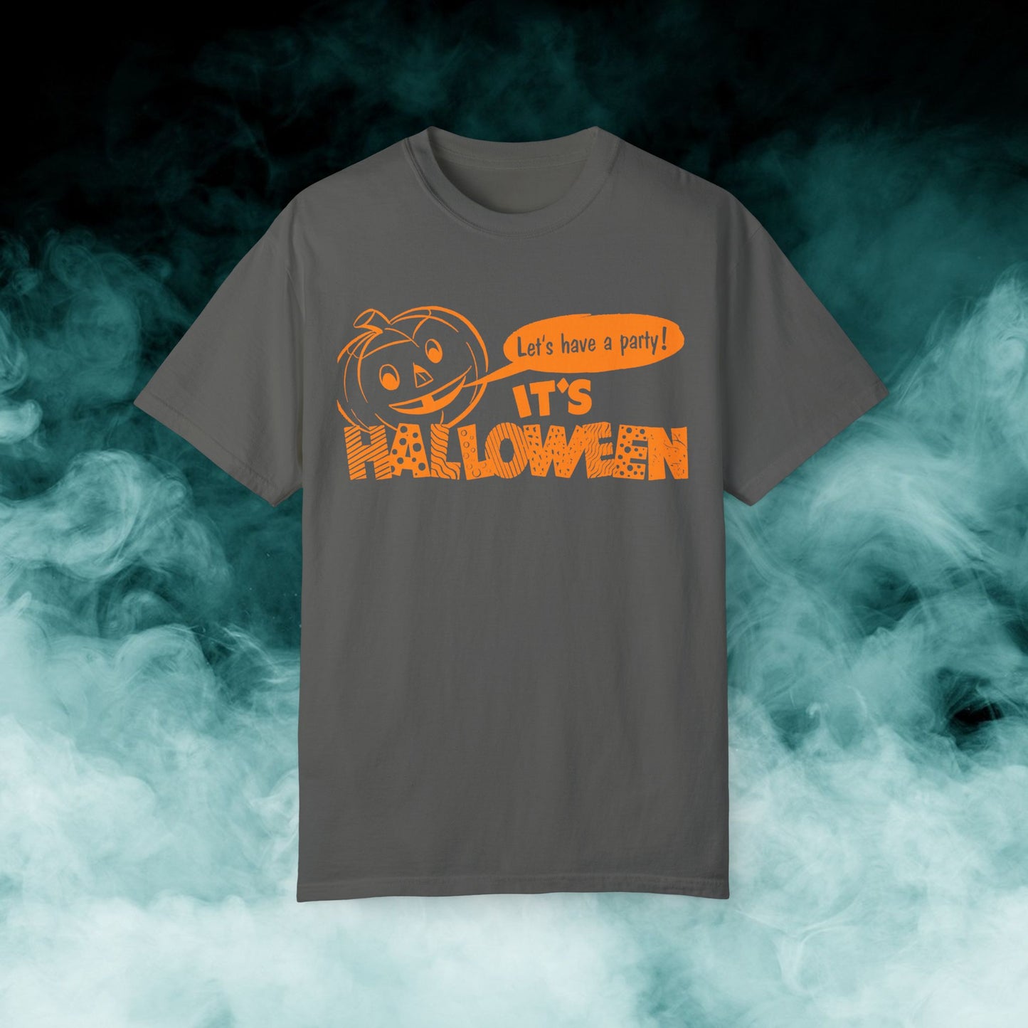 It's Halloween "Let's Have a Party" Orange T-shirt (Merch)