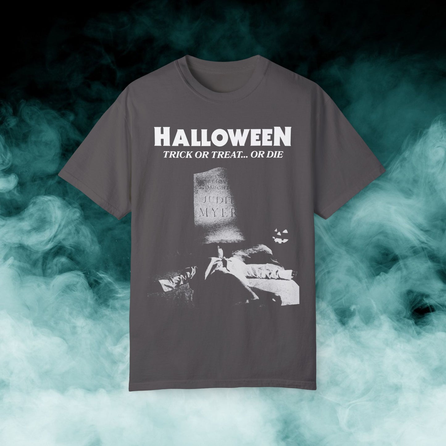 Halloween "Trick or treat... or die" Horror Movie T-shirt (Merch)