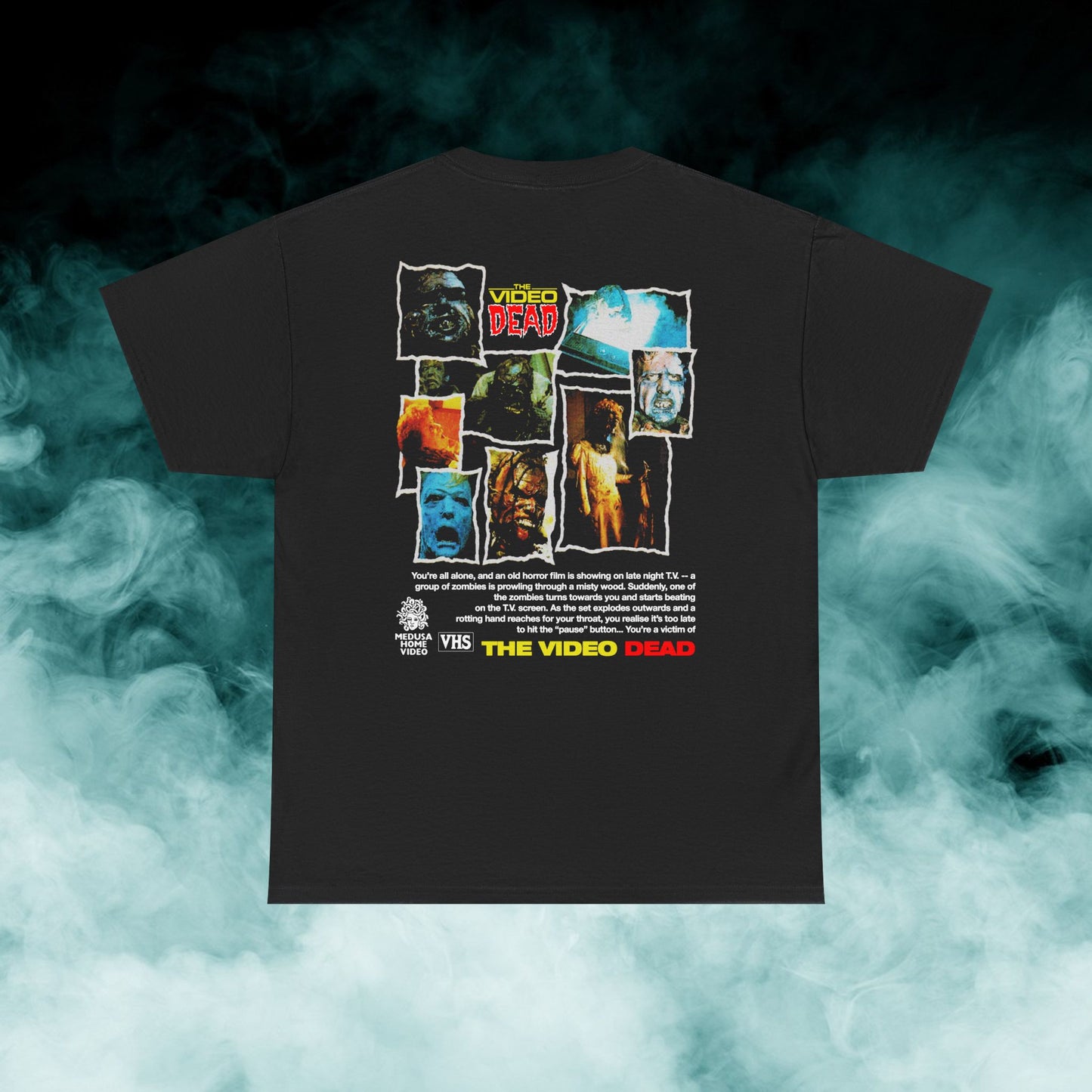 The Video Dead Horror Movie Gildan T-shirt (Merch)