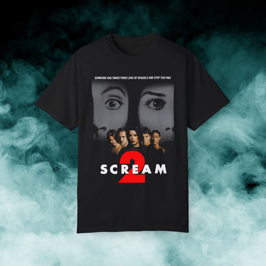 Scream 2 "Original" Horror Movie T-shirt (Merch)