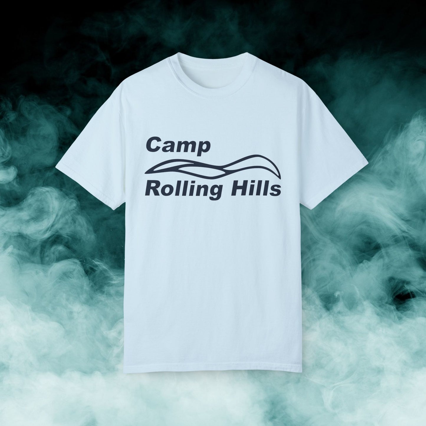 Camp Rolling Hills Sleepaway Camp Blue Horror Movie T-shirt (Merch)