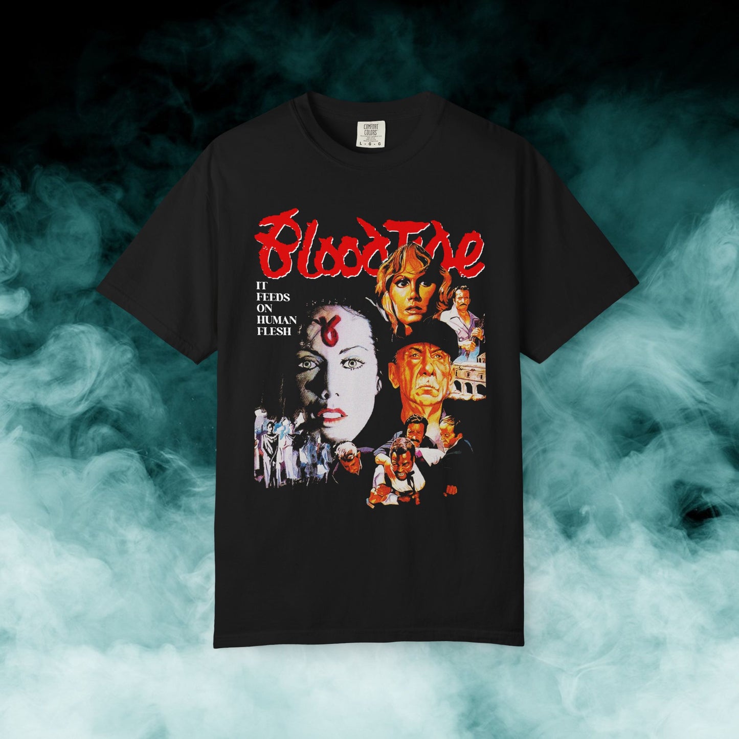 Blood Tide Horror Movie T-shirt (Merch)