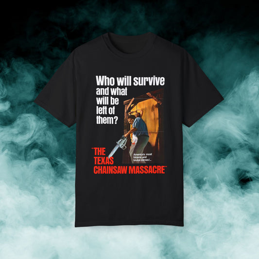 The Texas Chainsaw Massacre V2 Horror Movie T-shirt (Merch)