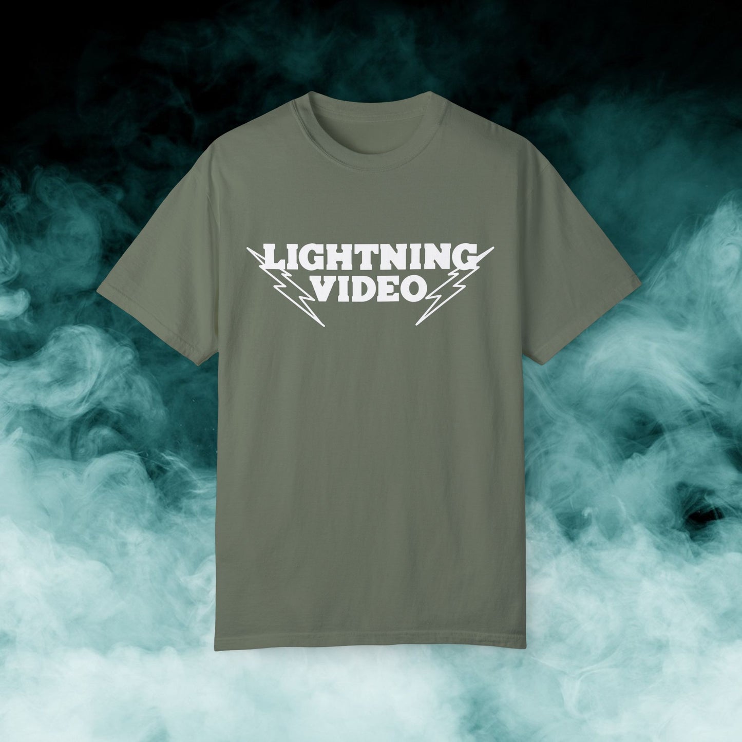 Lightning Video Horror Movie T-shirt (Merch)