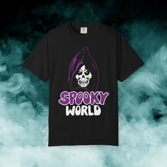Spooky World Horror Movie T-shirt (Merch)