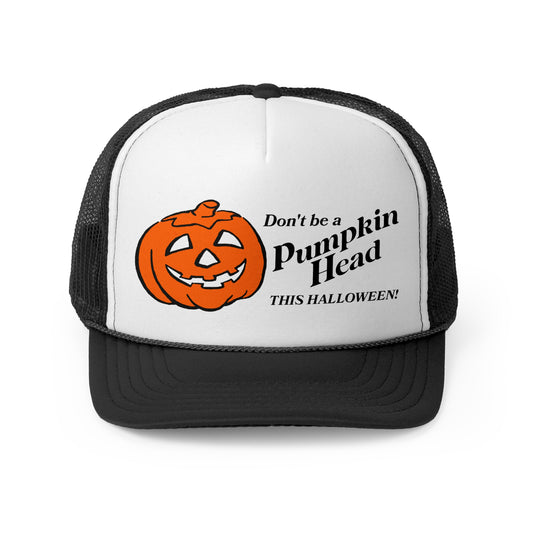 Don't Be A Pumpkin Head Retro Halloween Hat (Merch)