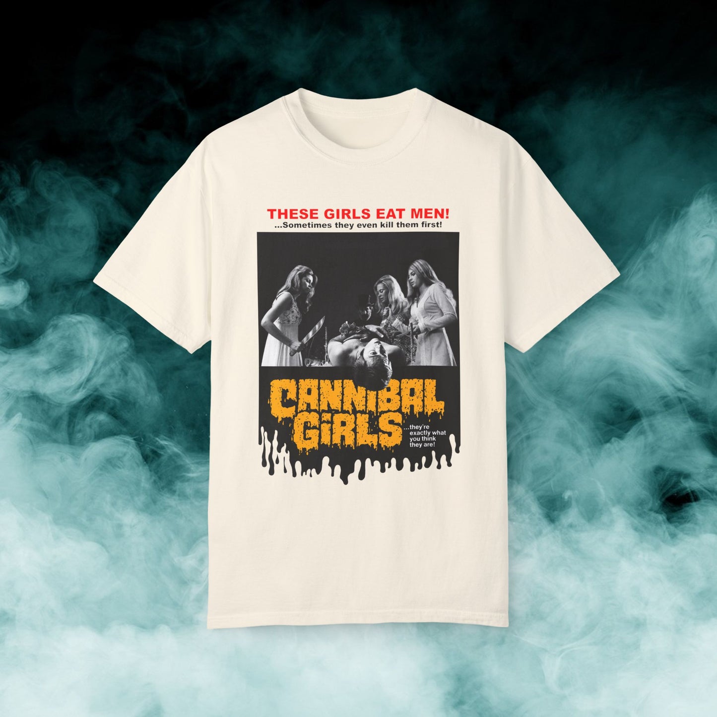 Cannibal Girls Horror Movie T-shirt (Merch)