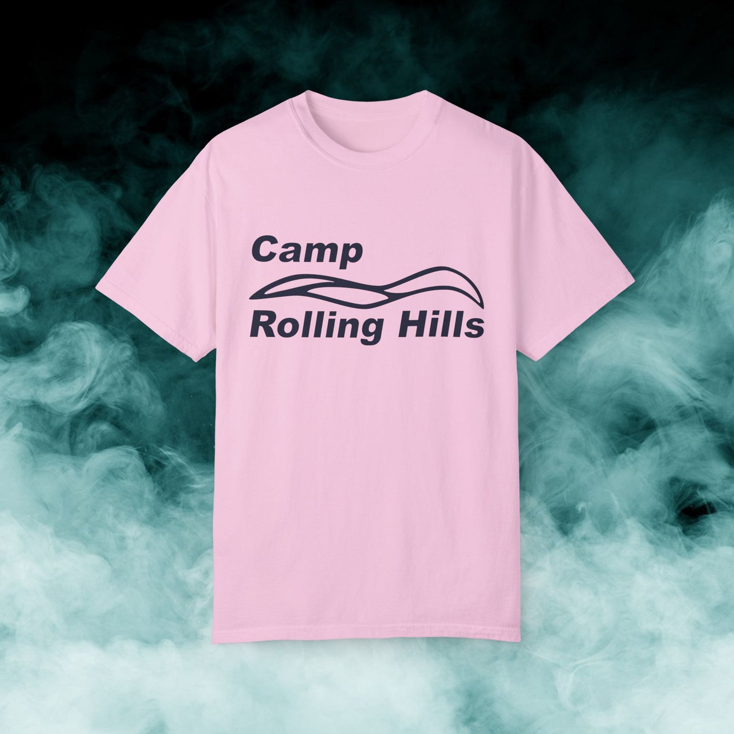 Camp Rolling Hills Sleepaway Camp Blue Horror Movie T-shirt (Merch)