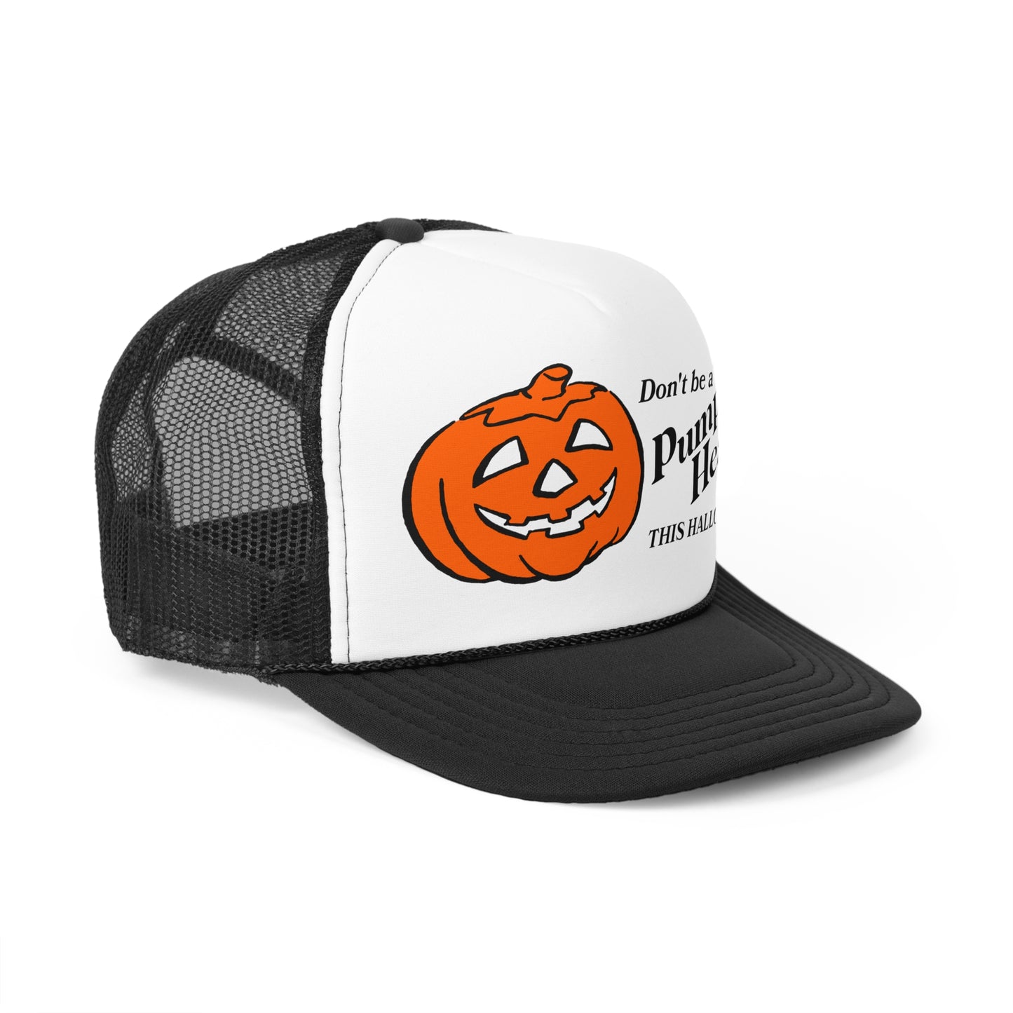 Don't Be A Pumpkin Head Retro Halloween Hat (Merch)