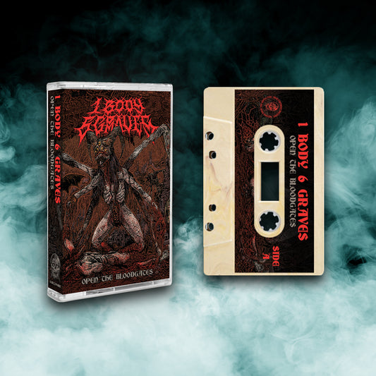 1 Body 6 Graves - Open the Bloodgates (Tape)