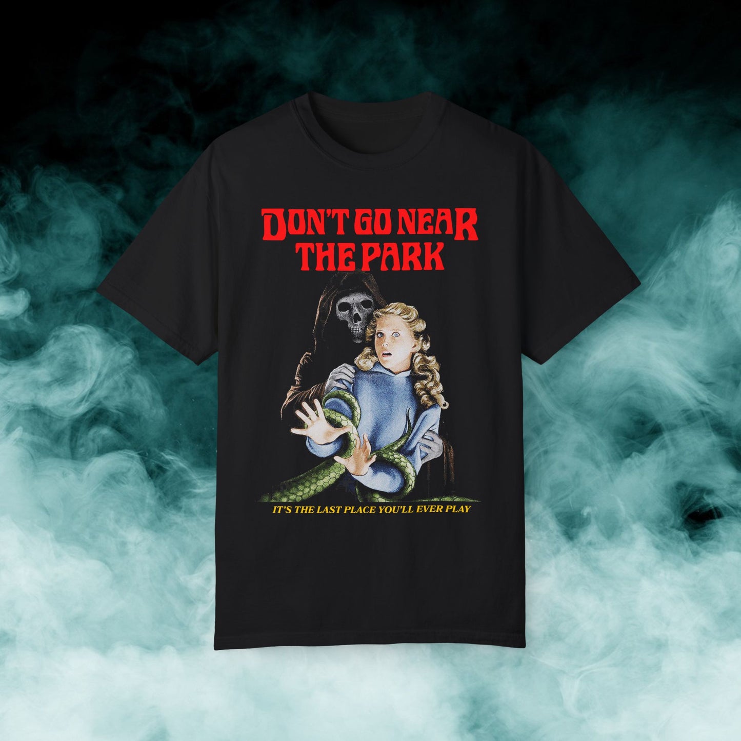 Don't Go Near the Park Horror Movie T-shirt (Merch)