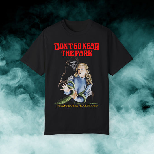 Don't Go Near the Park Horror Movie T-shirt (Merch)