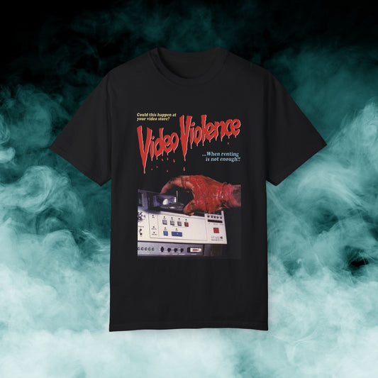 Video Violence Horror Movie T-shirt (Merch)