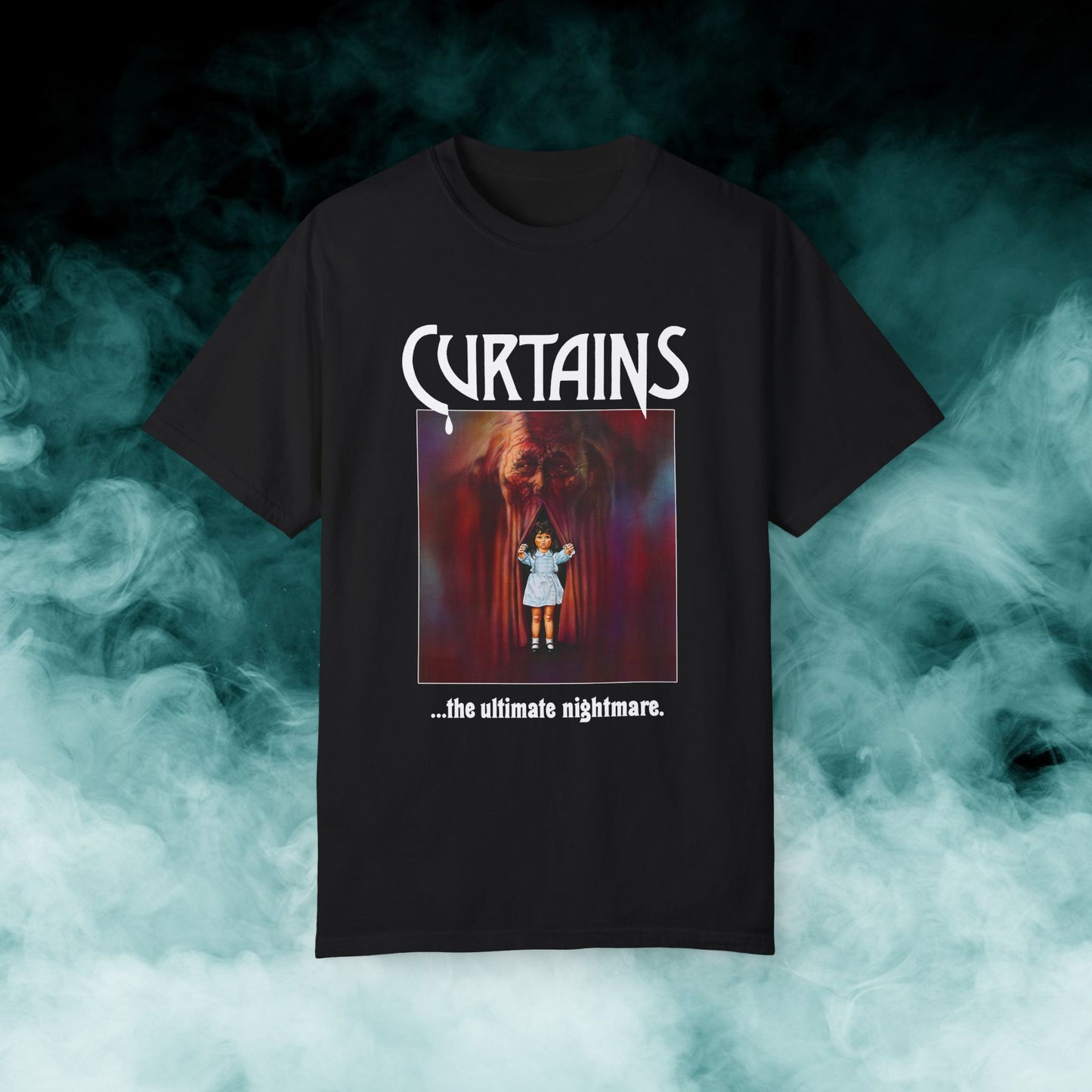 Curtains Original Horror Movie T-shirt (Merch)