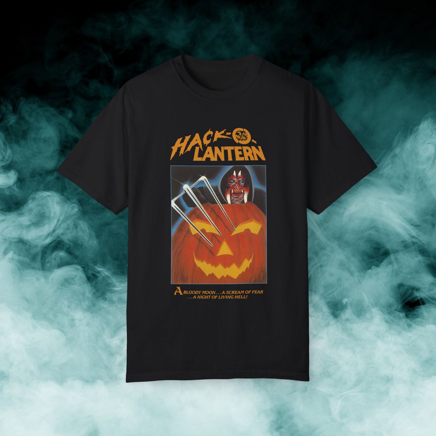 Hack-O-Lantern Horror Movie T-shirt (Merch)