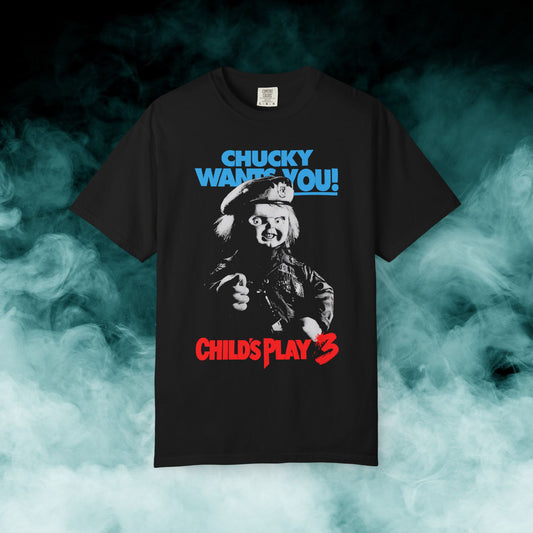 Child's Play 3 Horror Movie T-shirt (Merch)