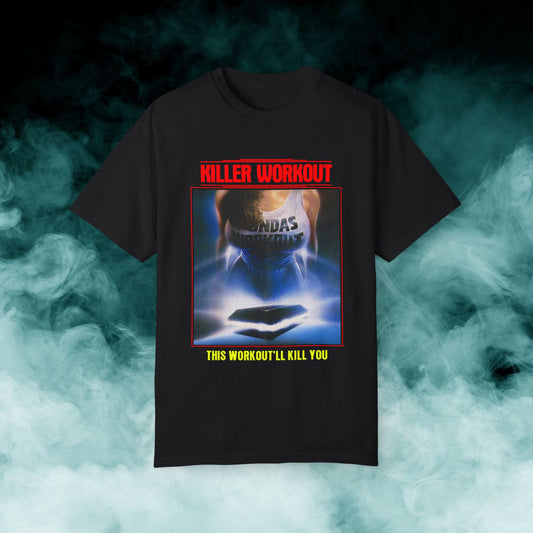 Killer Workout Horror Movie T-shirt (Merch)
