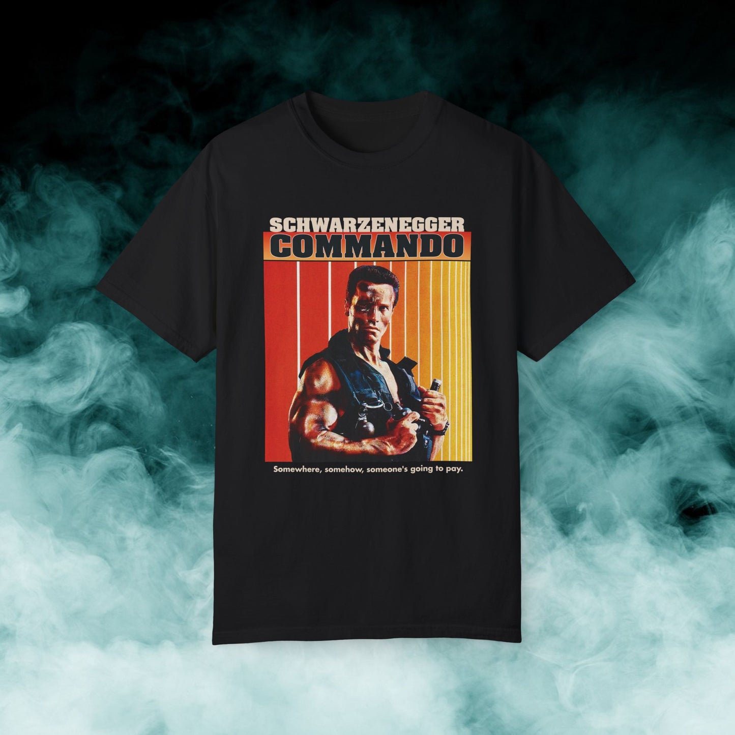 Commando Arnold Schwarzenegger Movie T-shirt (Merch)