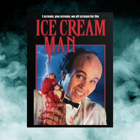 Ice Cream Man Horror Movie 18x24 Matte Poster (Merch)