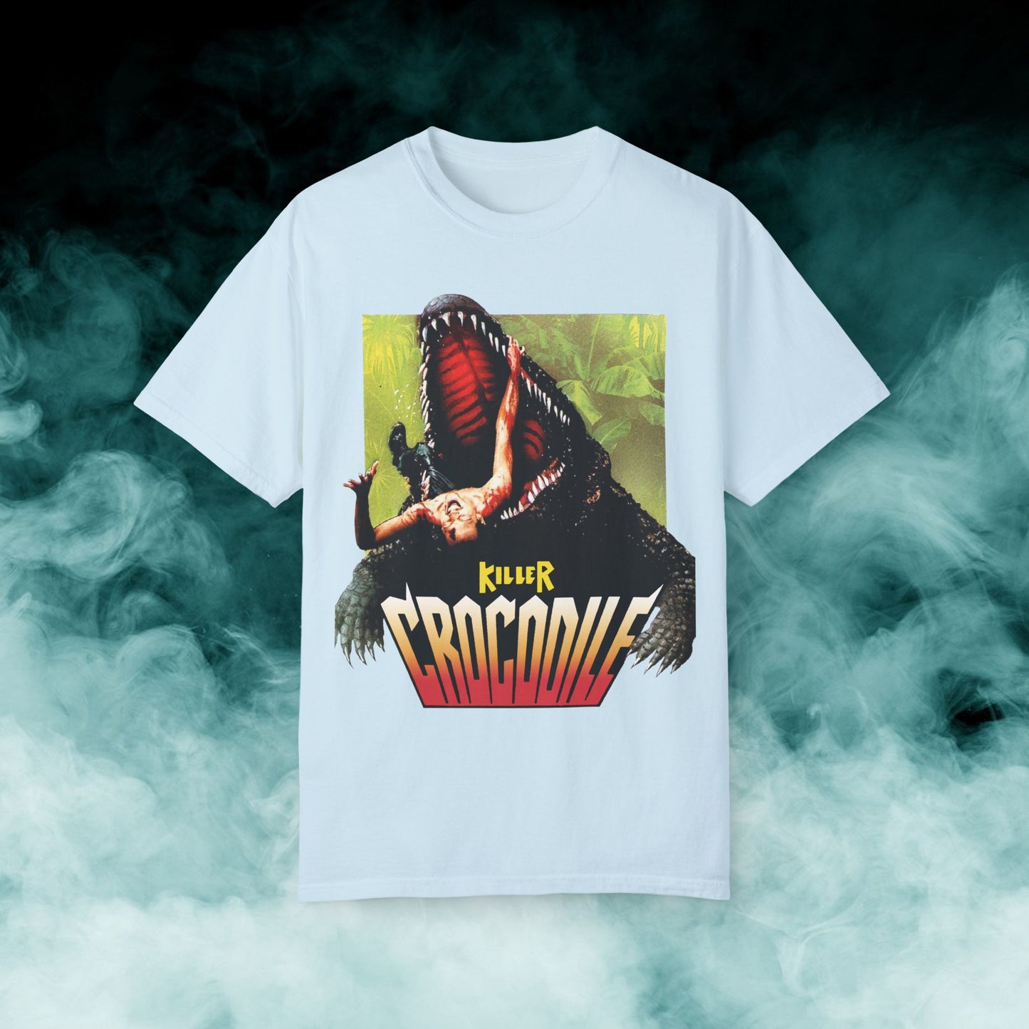 Killer Crocodile Horror Movie T-shirt (Merch)